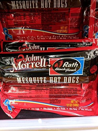 John Morrell Mesquite Hot Dogs 12 Oz (4 Pack)