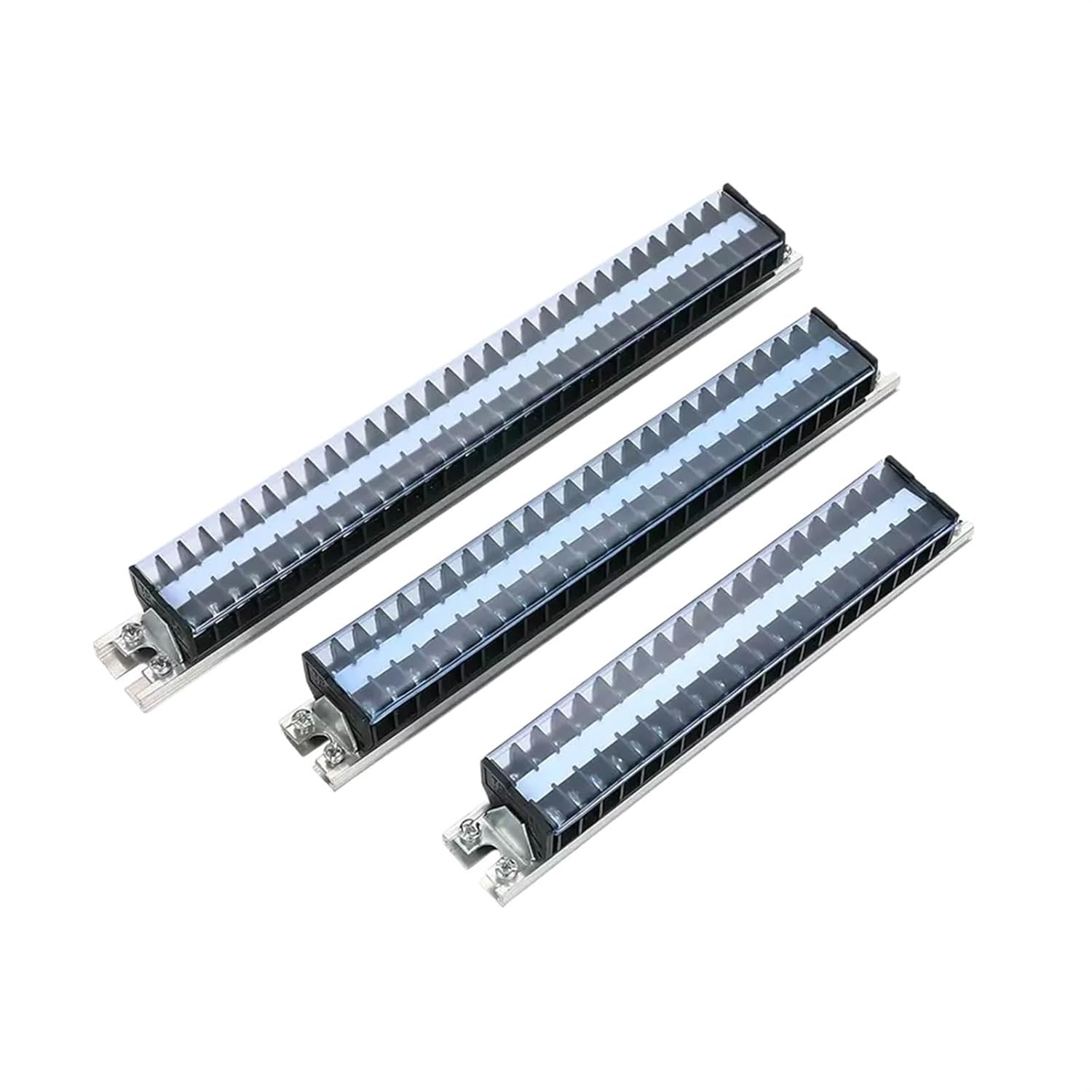 1PC TD1510 Copper 1520 TD Terminal Block 15A Din Rail Type 10/15/20/30P Position Wire Fixed Wiring Termin Bar Connection(20P)