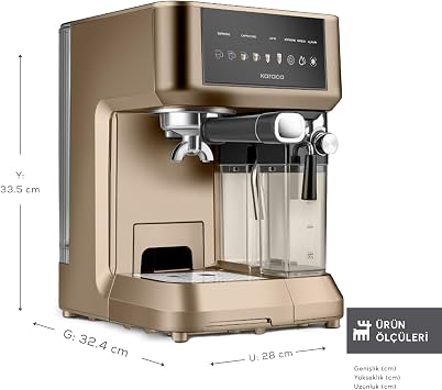 Karaca Mycaffe Barista S10 Walnut Brown Cme002Ac