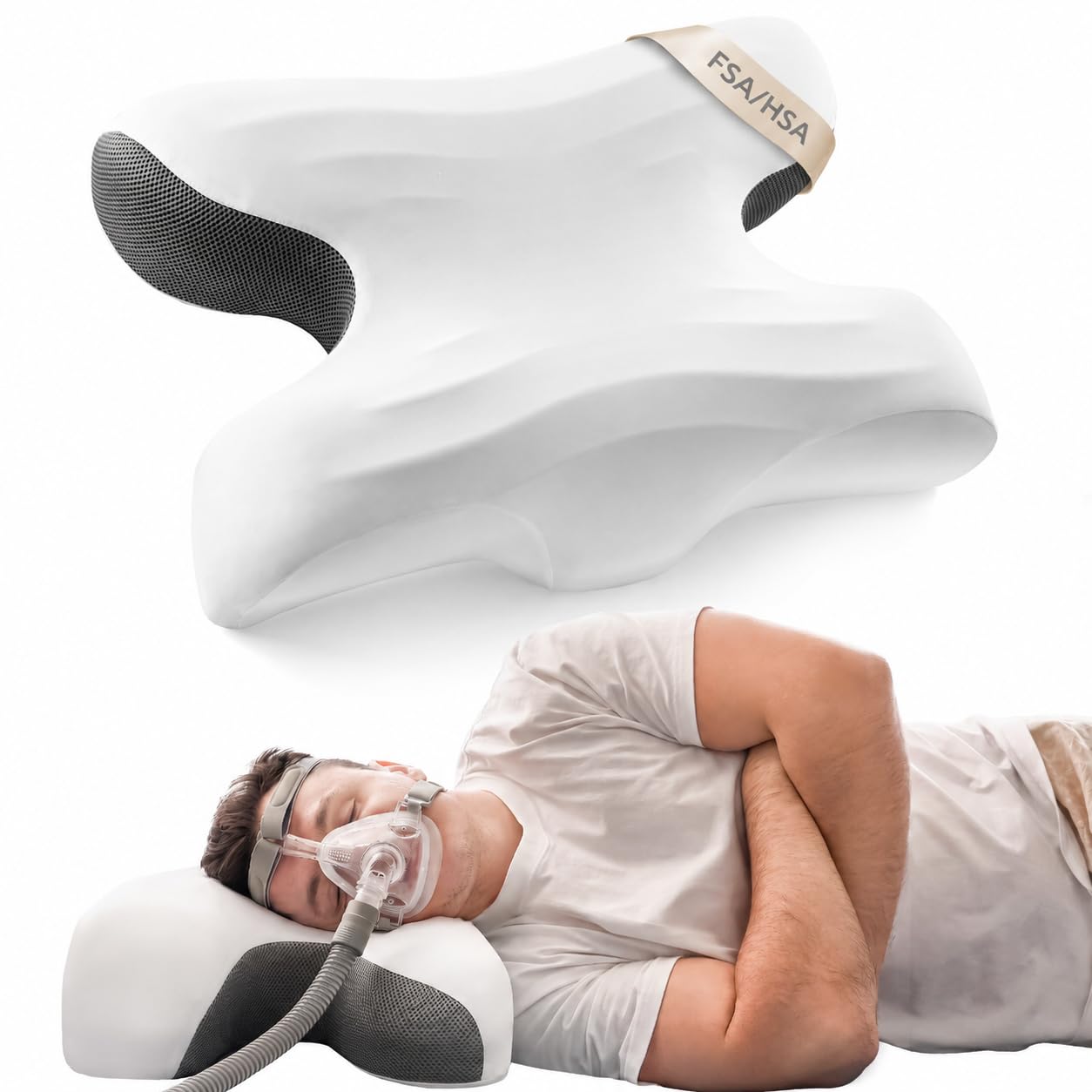 Joynox CPAP Pillow for Larger-Framed Men