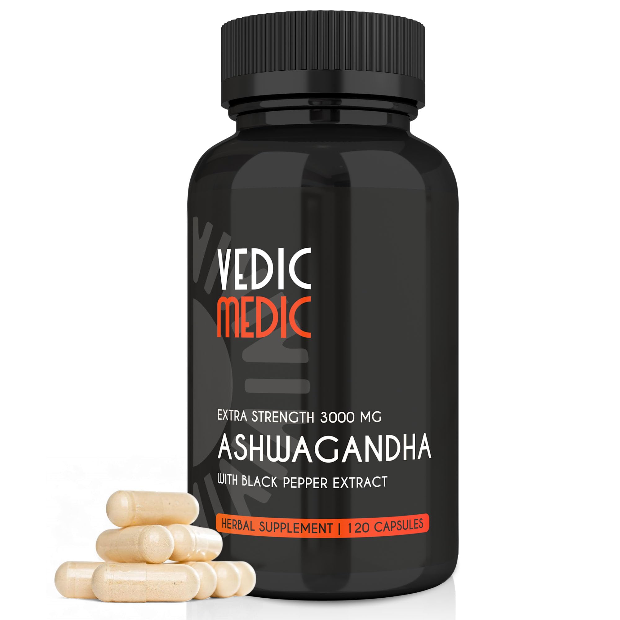 Amazon.com: The Vedic Medic Organic Ashwagandha Capsules Extra