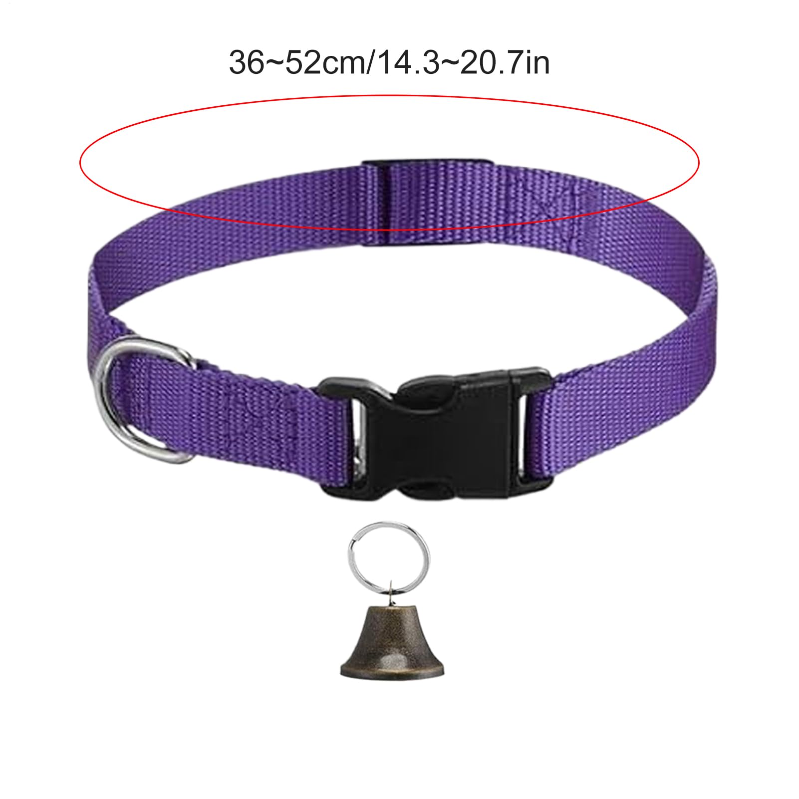 Collier pour Chèvres De Concours | Collier Réglable pour Moutons - Cloche Sonore Antiperte pour Pâturage – Accessoires d'Élevage pour Moutons, Vaches et Chèvres Domestiques
