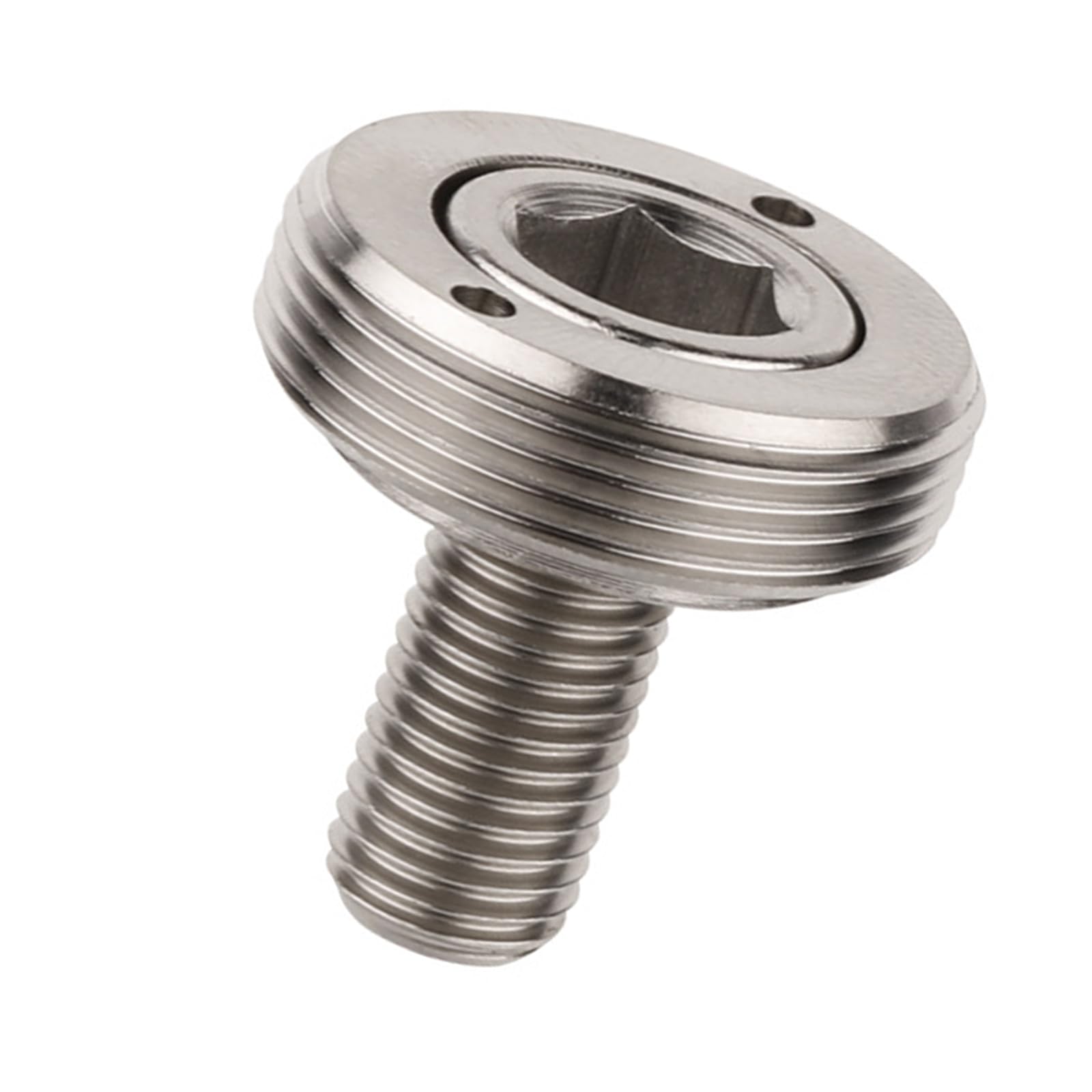 Shurhome Road Bike Bottom Bracket Fixing Bolts 8x15mm Hexagonal Crank Arm Fixing Bolts Bottom Bracket Screws for Square Cranksets