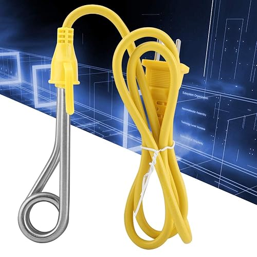 Miniatura 5 de Mini calentador eléctrico, mini caldera de 600 W, agua caliente, café, inmersión, uso de viaje, enchufe CN 220 V, para hogar, oficina, dormitorio