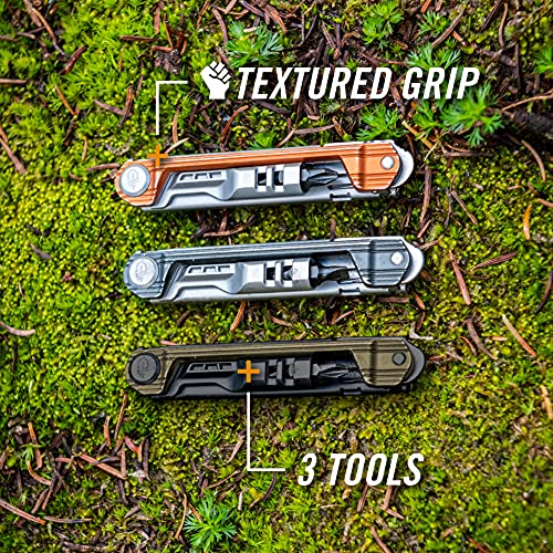 Gerber Gear Armbar Slim Drive, Faca de Bolso Multiferramenta com Chave de Fenda, Ônix