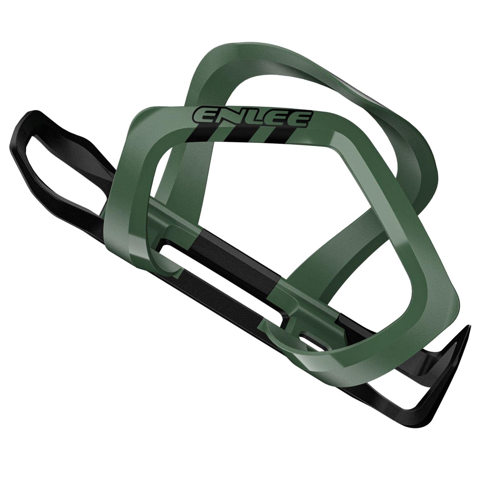 MTB Mountain Road Bike koszyk na bidon rowerowy uchwyt na napoje, zielony, 8 x 14,8 x 7 cm