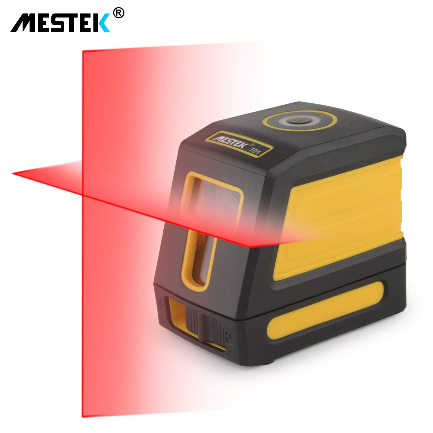 Buy Self Leveling Laser Level, 50ft MESTEK Cross Line Laser level