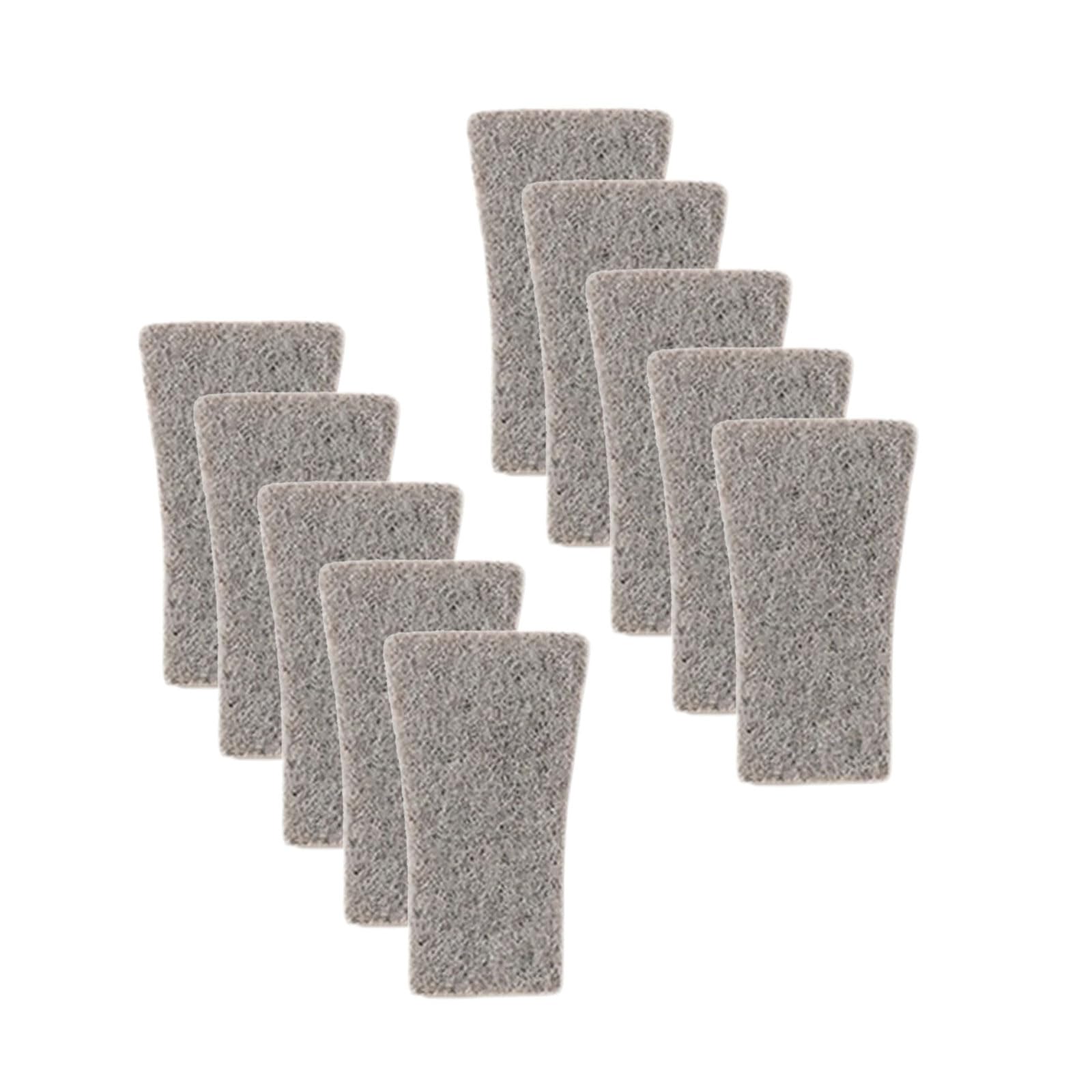 Tsophreniq Dutys Grout Scrubbers Brush with Scouring Pad Tool for Floor Drain Cleaning Window Track Crevices Cleaner Multipurpose Dirt Remover for Window Track