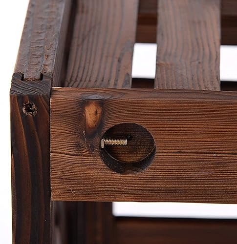 Miniatura 6 de exproyzk Panel de valla de privacidad para aire acondicionado exterior, caja de basura, esgrima de madera para patio trasero, estante de flores