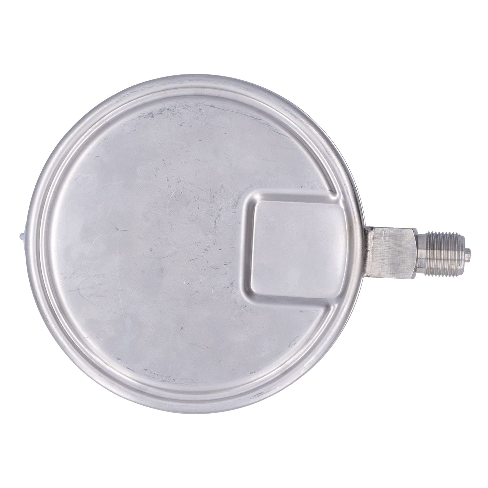Manómetro Industrial de Acero Inoxidable, Medidor Preciso de 0-0,4 MPa, para Uso Profesional, Diseño Duradero