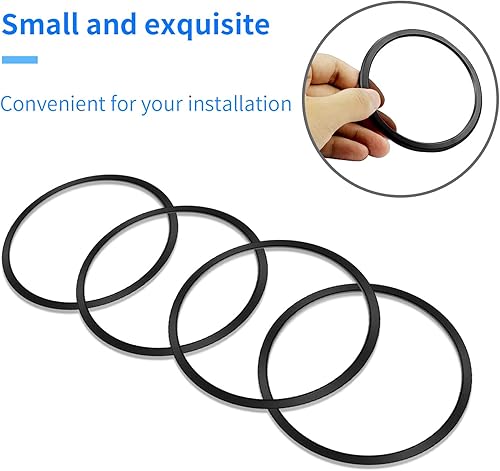 Miniatura 4 de Kujunpao Anillos de decoración de ventilación exterior de CA para Toyota Tacoma, salpicadero, aire acondicionado, salida de aire, cubierta de