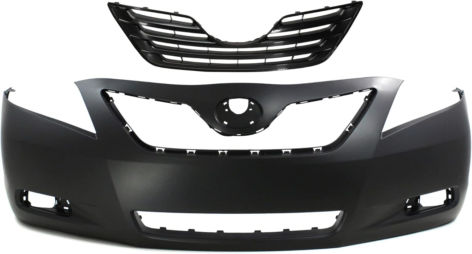 Garage-Pro Front Bumper Cover Kit For Toyota Camry 2007-2009 USA Built Vehicle, Primed