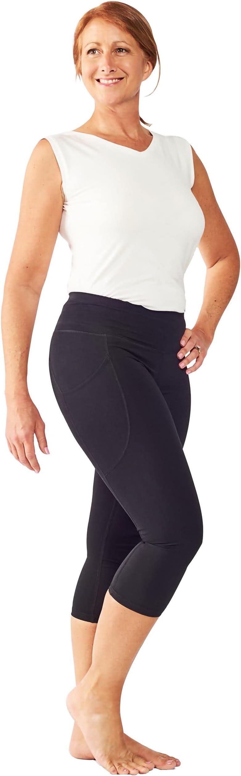 Maggies Organics Pocket Midcalf Legging