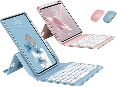 Amazon Co Jp マウス付き Ipad 第9世代 第8世代 第7世代 Air3 Pro 10 5 キーボードケース 縦置き 磁気吸着 丸いキー Ipad 9 8 7 アイパッド 10 2 10 5 インチ ケース マグネット式 透明カバー 分離式 カラーキーボード ワイヤレス キーボード付き ペン収納 黒 黒マウス
