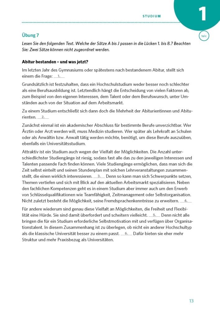 PONS Prüfungstraining Deutsch C1: Intensive Vorbereitung auf das Deutsch-Zertifikat C1 - Mit MP3-Download