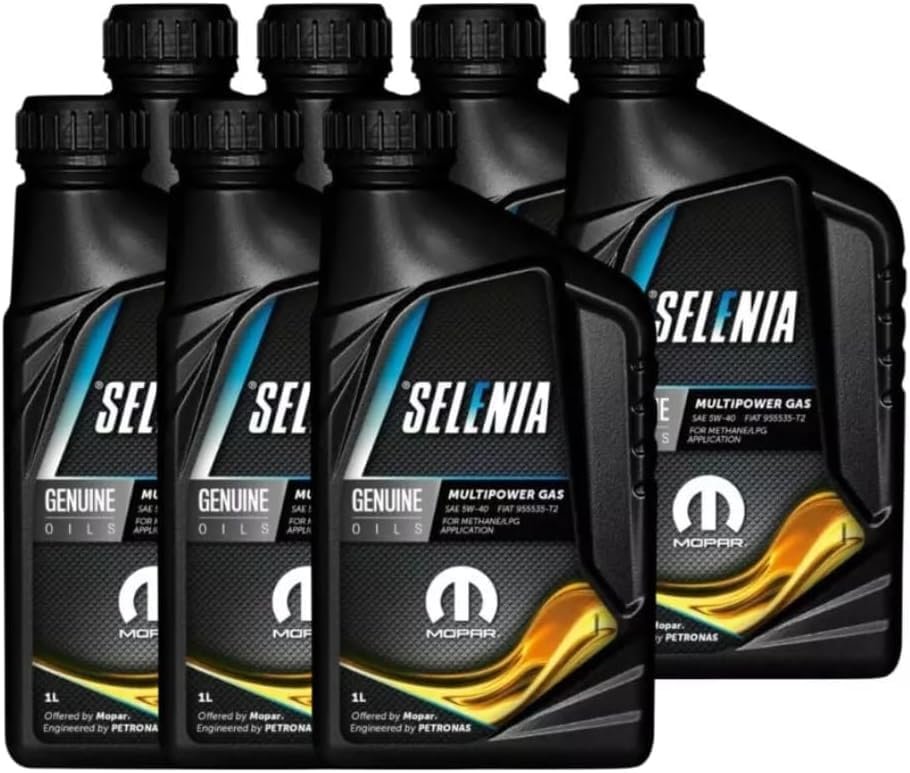7 LITRI - Olio Motore Selenia Multipower Gas 5W-40