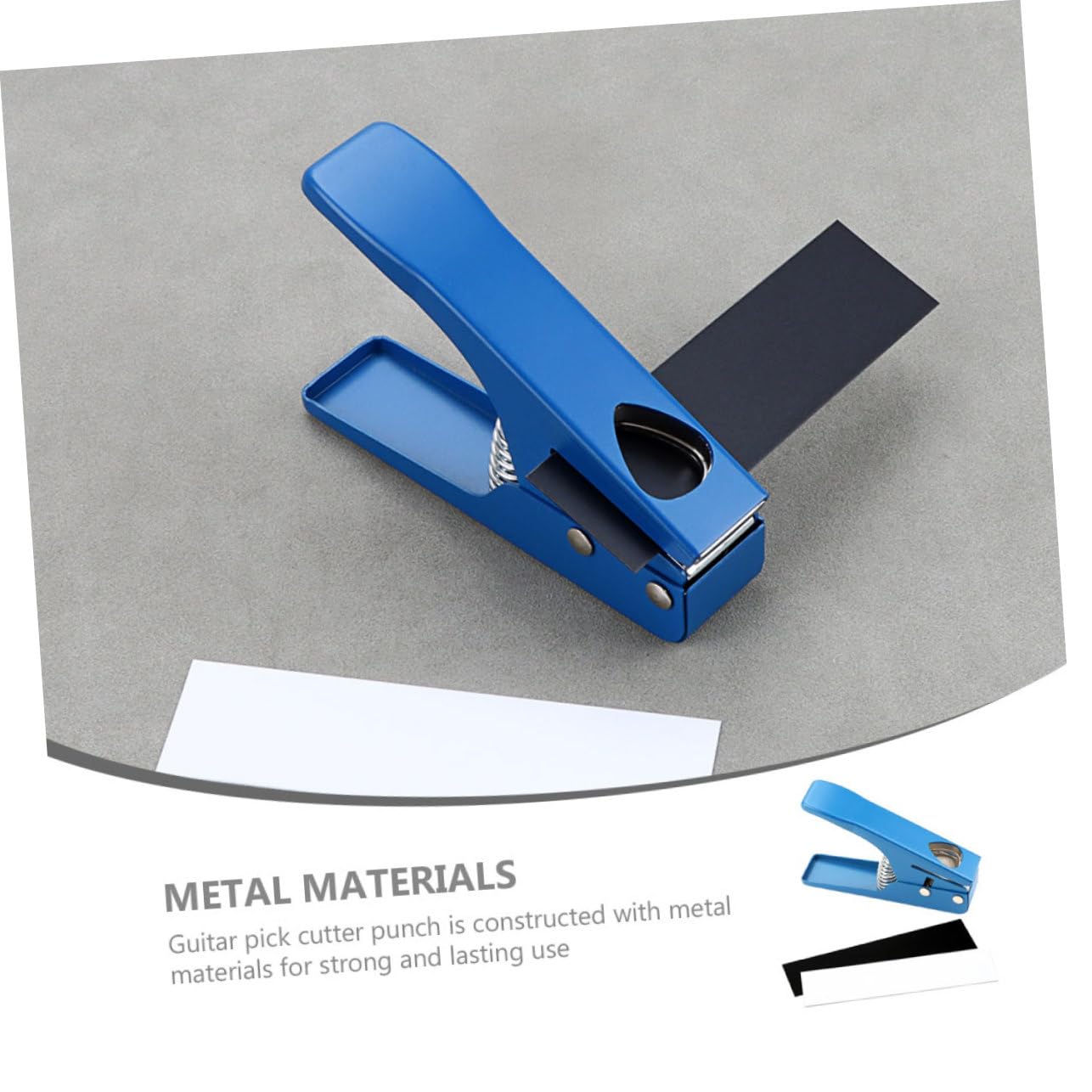 Sosoport Púas de Guitarra Diy Herramienta de Fabricación de Púas Punch de Guitarra de Preciso Músicos y Principiantes