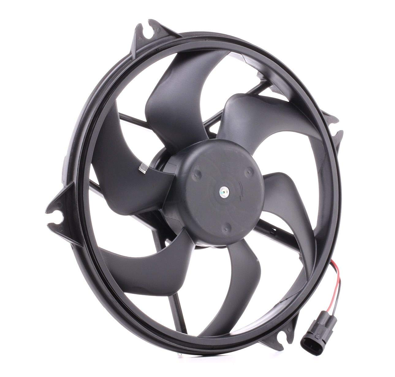 RIDEX 508R0100 Ventilador de motor sin bastidor de ventilador radiador (armazón) Compatible con CITROËN C4 II Hatchback NC