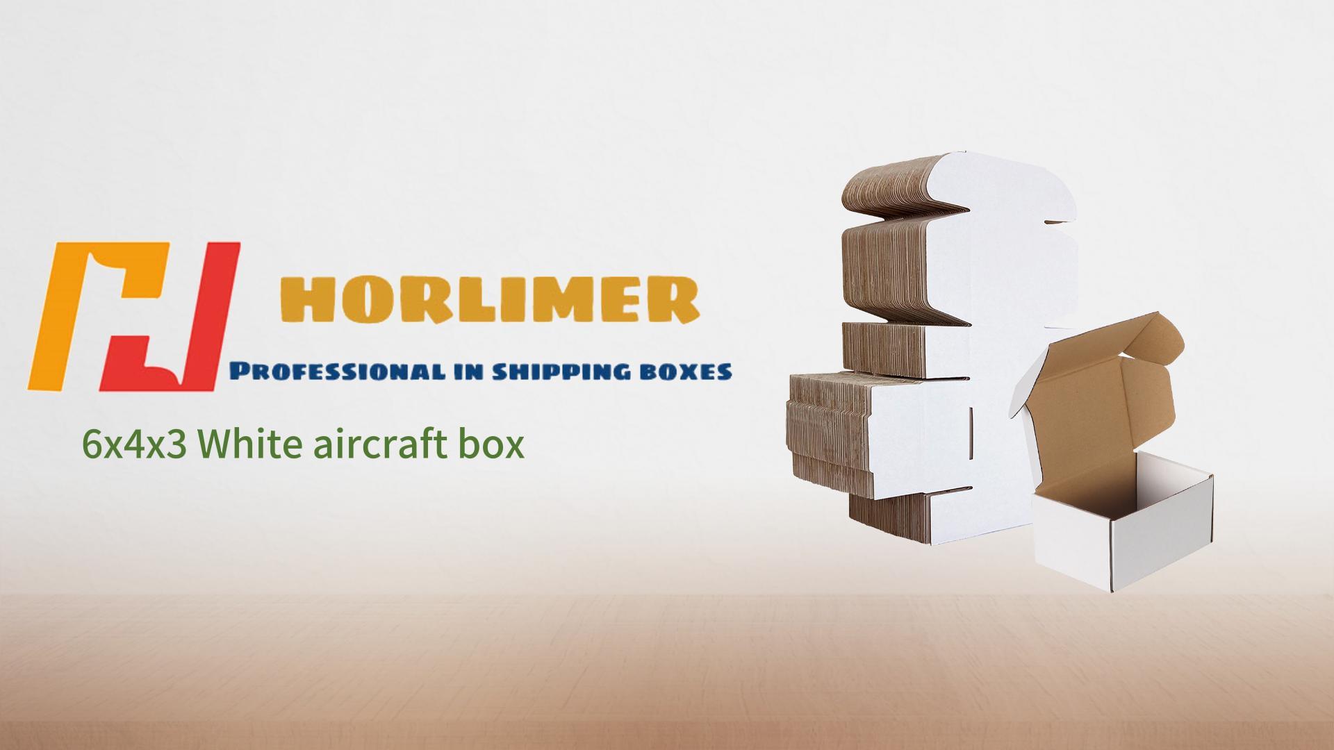 50 Pack, Small Shipping Box, 7x6x2,Corrugated Mailer,Wonfer Cardboard Box, White