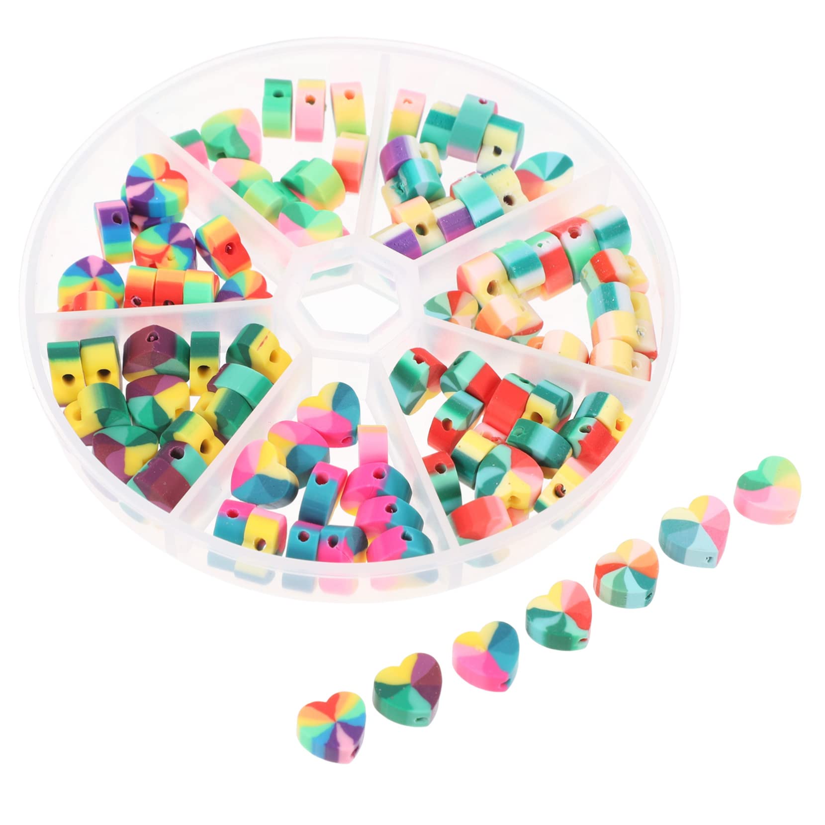 SEWACC 100piezas Abalorios De De Para Joyería De Perlas De Para Pulseras y Pendientes