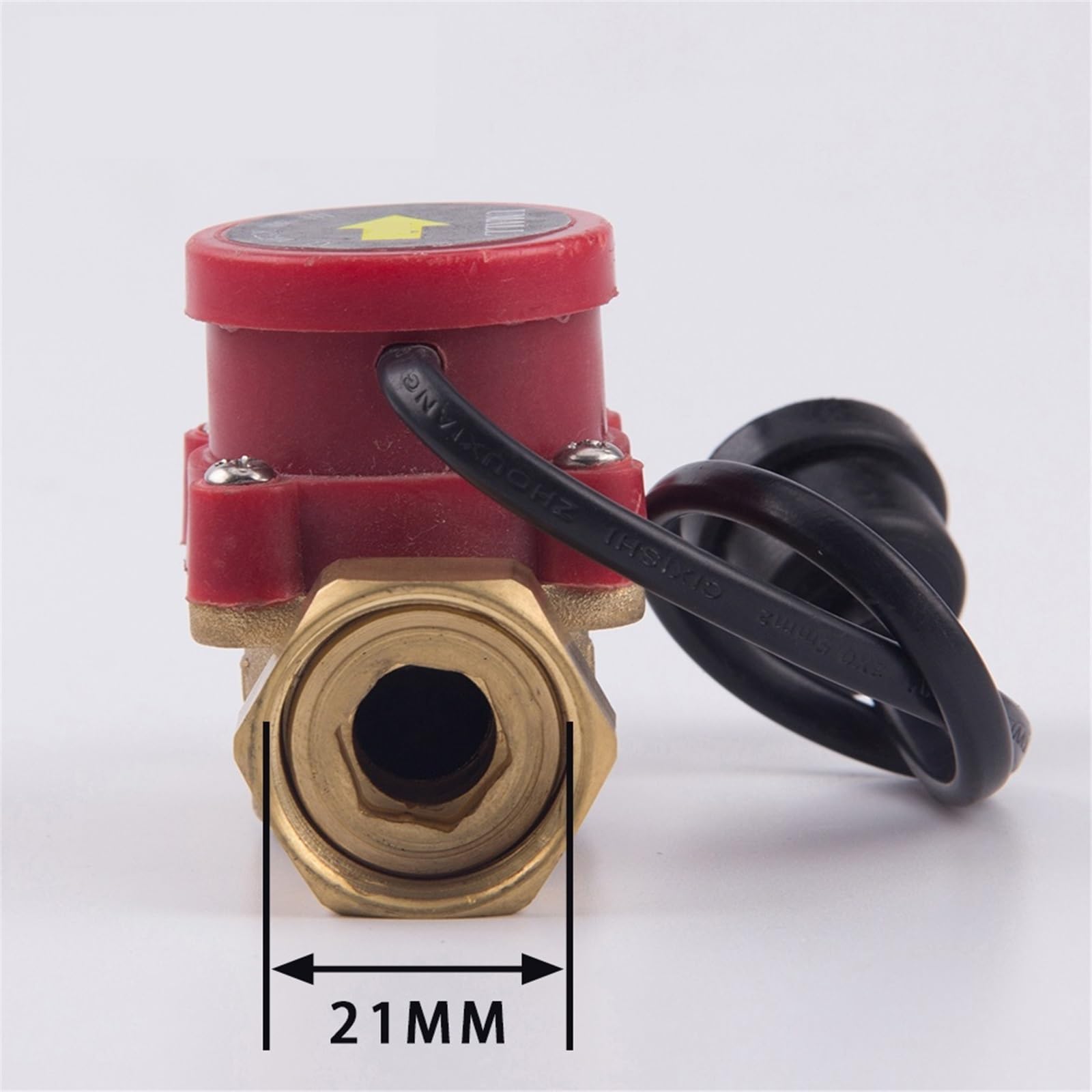 1 pieza de 60 W, interruptor de sensor de flujo, amplificador de presión de latón, válvula de control automático, piezas de repuesto for bomba de agua(HT-120 32MM-20MM)