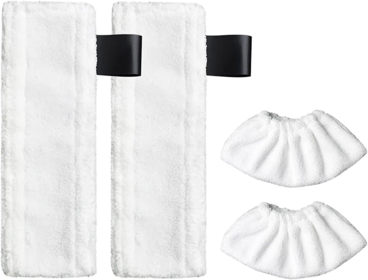 3/4/6/8PCS Microfiber Cloth Covers，Compatible with EasyFix SC2 SC3 SC4 SC5 Steam Mop(As show)