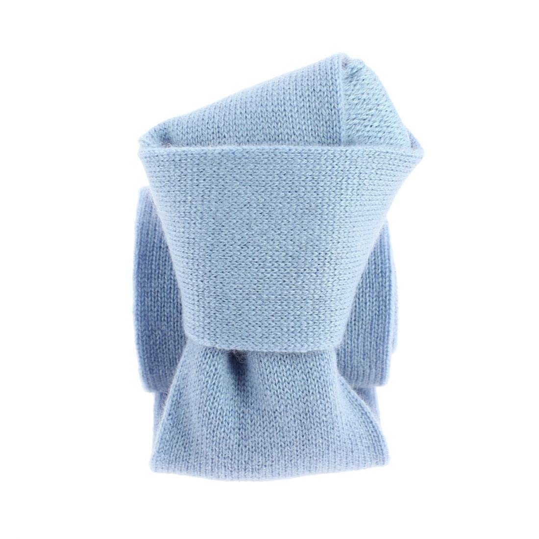 Tony & PaulCashmere Tie. ALASHAN, Cashmere. Dusk Blue. Plain. MADE IN ITALY., Blue, One size