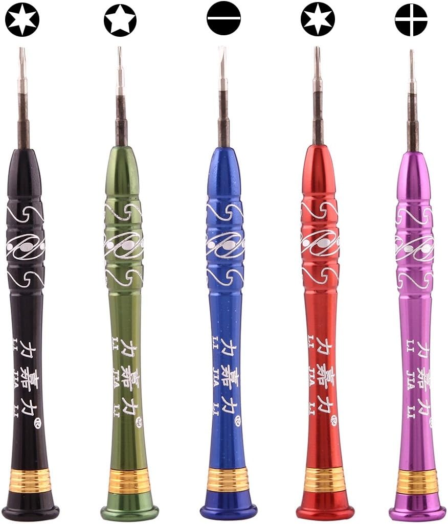 Good Li Jia Li L-126 5 in 1 Versatile Repair Alloy Steel Bit Screwdriver Set for Smart Phones, Tablets HuangFF