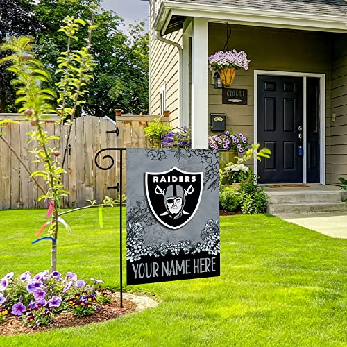 Image of Rico Industries NFL Standard /Primary Personalized 13 inch x 18 inch Double Sided Garden Flag