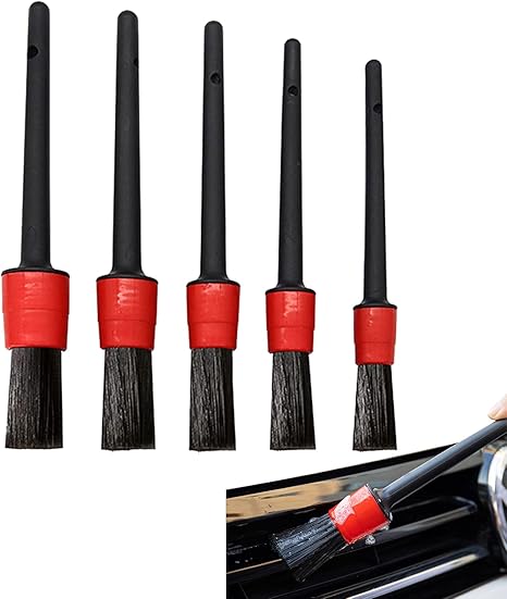 Kit Pulizia Interno Auto - Pennello Dettaglio Per Ventole, Cruscotto E Tastiere - Foto 7