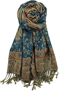 وشاح سكارف باشمينا خامه عاليه وجهين