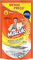 Mr Músculo Cozinha Laranja, Detergente Desengordurante Refil, Sachê 400ml pelo Menor Preço