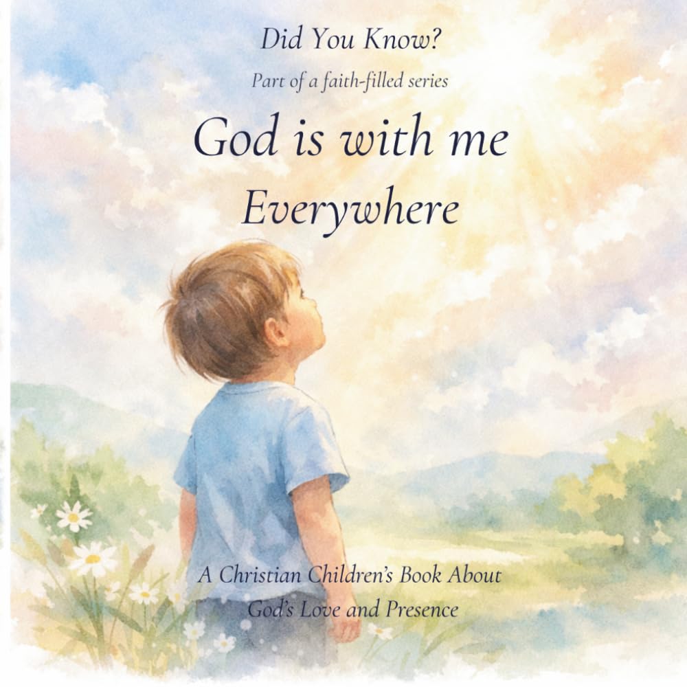 God is With Me Everywhere: A Christian Children’s Book About God’s Love, Trust, and His Presence Everywhere.