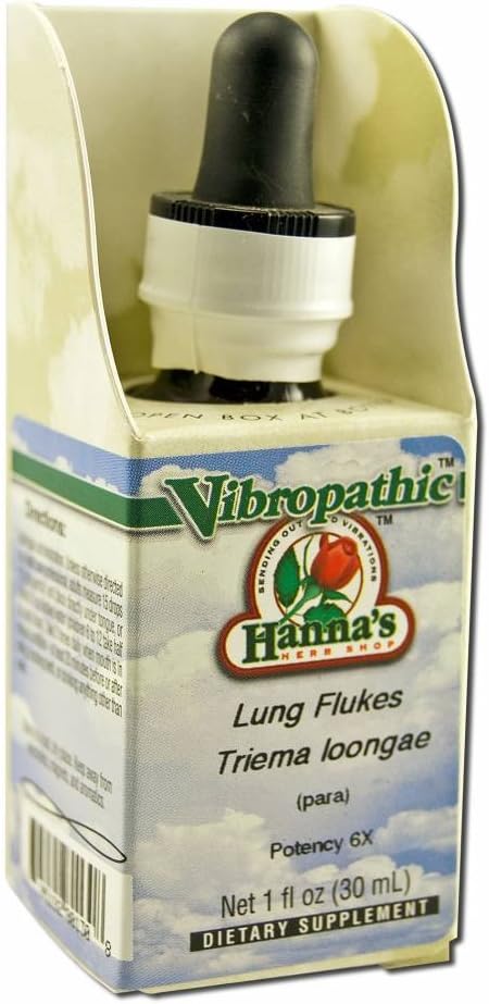 Lung Flukes Triema - 1 oz,(Hanna's Vibropathics)