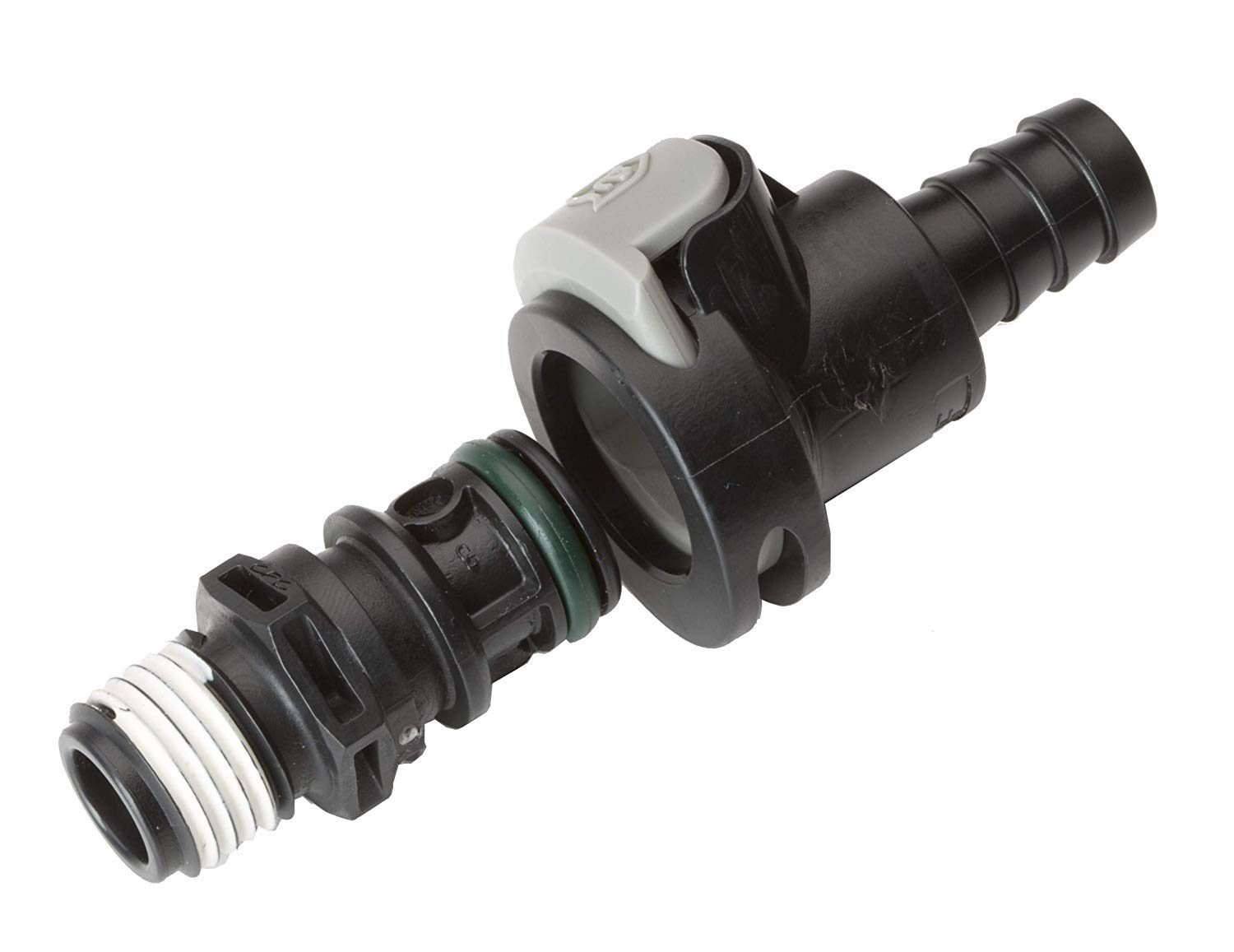 attwood 8838US6 Universal Male and Female Sprayless Connector with Thread Sealant (Deluxe Edition)