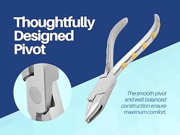 ARTMAN INSTRUMENTS Three Prong Pliers | Clasp Adjusting & Wire Bending Pliers | Dental Orthodontic Pliers | Jewelry & Wire Forming Tool | Heavy-Duty Stainless Steel Autoclavable