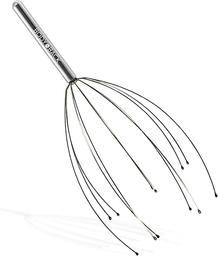 Body Back Scalp Massager Company  Juego de herramientas para masaje de cabeza de mano Tingler, Scratcher y alivio del estrés para estimular y