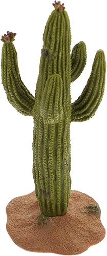 Didiseaon Planta decorativa de cactus artificial, planta artificial en maceta, micro paisaje, decoración de cactus