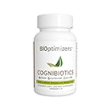 Cognibiotics Probiotic Brain Supplement - Helps Support Mood, Better Focus, Memory, Mental Clarity - 30 Capsules
