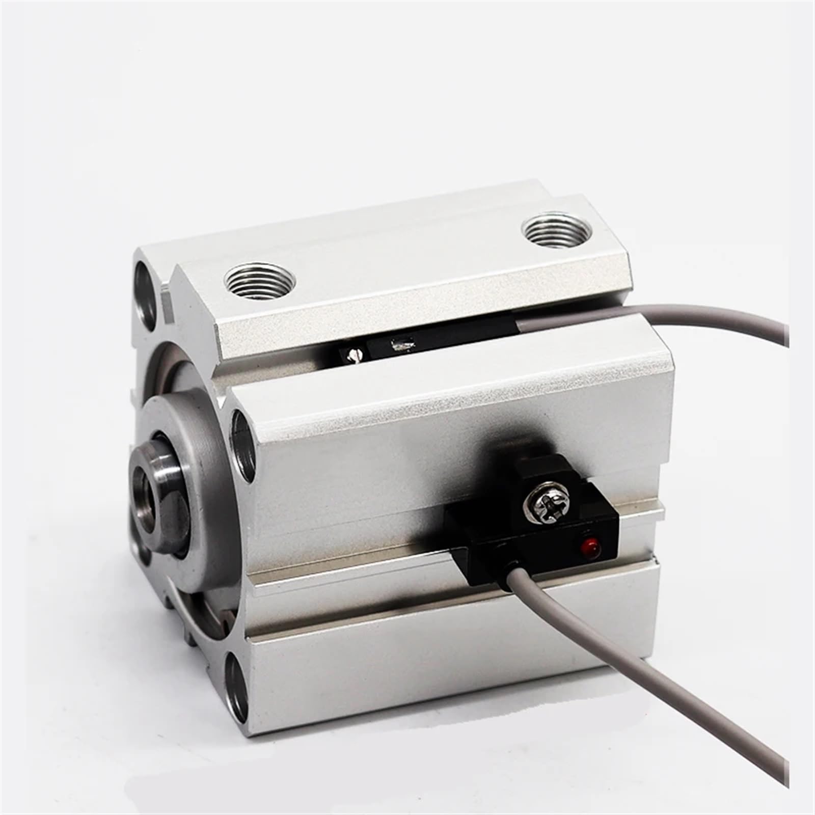 SDA25 * 5x10-15-20-25-30-35-40-50-SB Kleiner quadratischer dünner pneumatischer Kompaktzylinder mit Außenzähnen, 1 Stück(Magnet And CS1-J)
