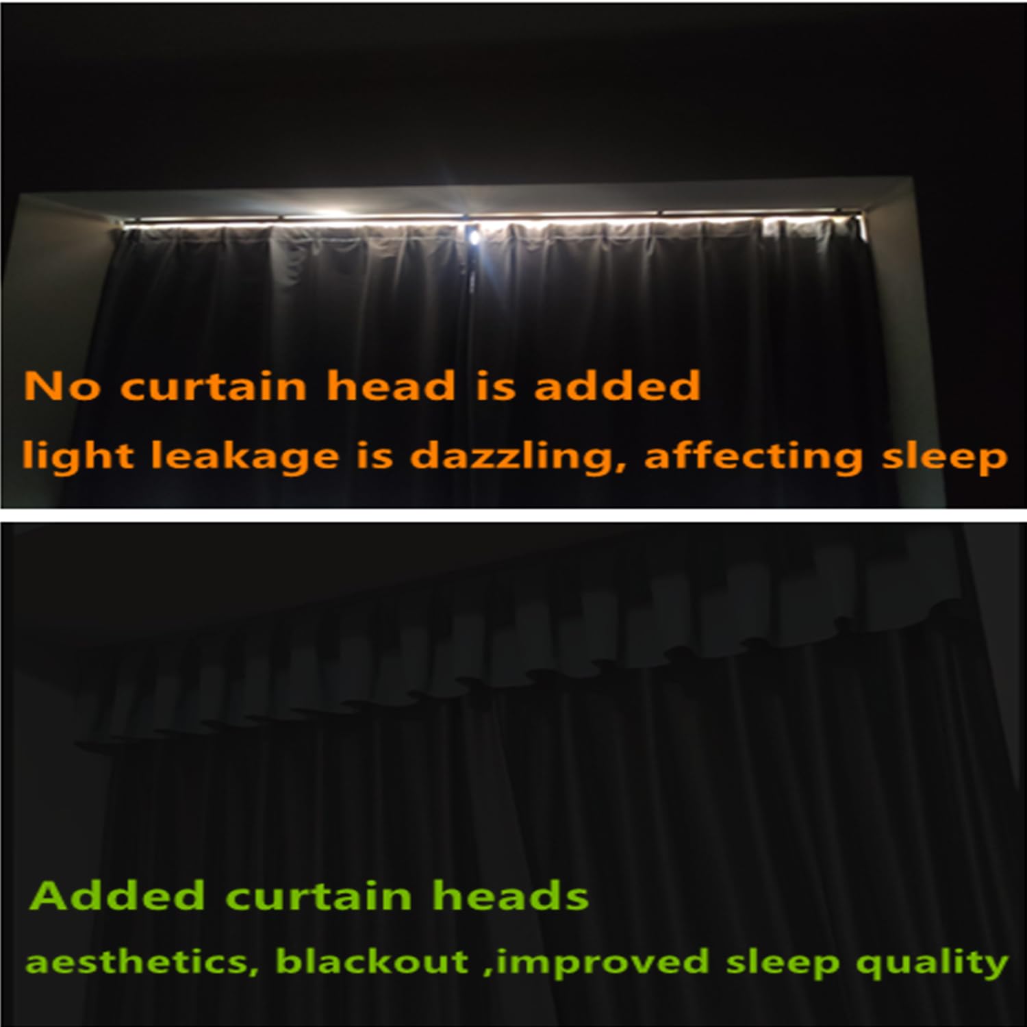 Selbstklebender Vorhangkopf, verdunkelnde Fenstervolants, einfarbig, Querbehang, einfache Installation, lichtblockierende Kopfleiste, Erkerfenster, Schlafzimmer, Wohnzimmer, Heimdekoration