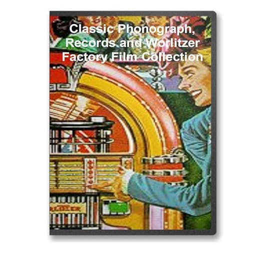 Amazon Com Vintage Phonograph And Film History Collection On Dvd Vinyl Record Manufacturing Rca Victor Stereo Innovations Wurlitzer Factory Tour Evolution Of Early Cassete Tape Systems And More Movies Tv