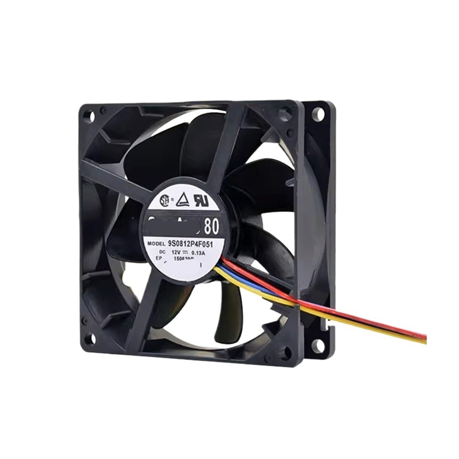 VDOQTLJT 9S0812P4F051 12V 0.13A 8025 80 * 80 * 25mm 8cm Cooling Fan