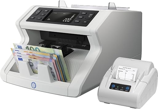 Safescan Money Counting Machine with Value Counter 2265 G2 3.9 Inch