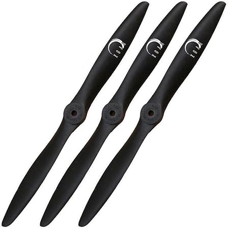 XOAR PJG 14x8 RC Model Airplane Propeller 14 Inch Nylon Nitro Glow Prop (3- Pack