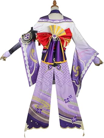 Buyoem Raiden Shogun Cosplay Costume Raiden Cosplay Women Outfit Halloween Costume With Wig Role Play Full Set