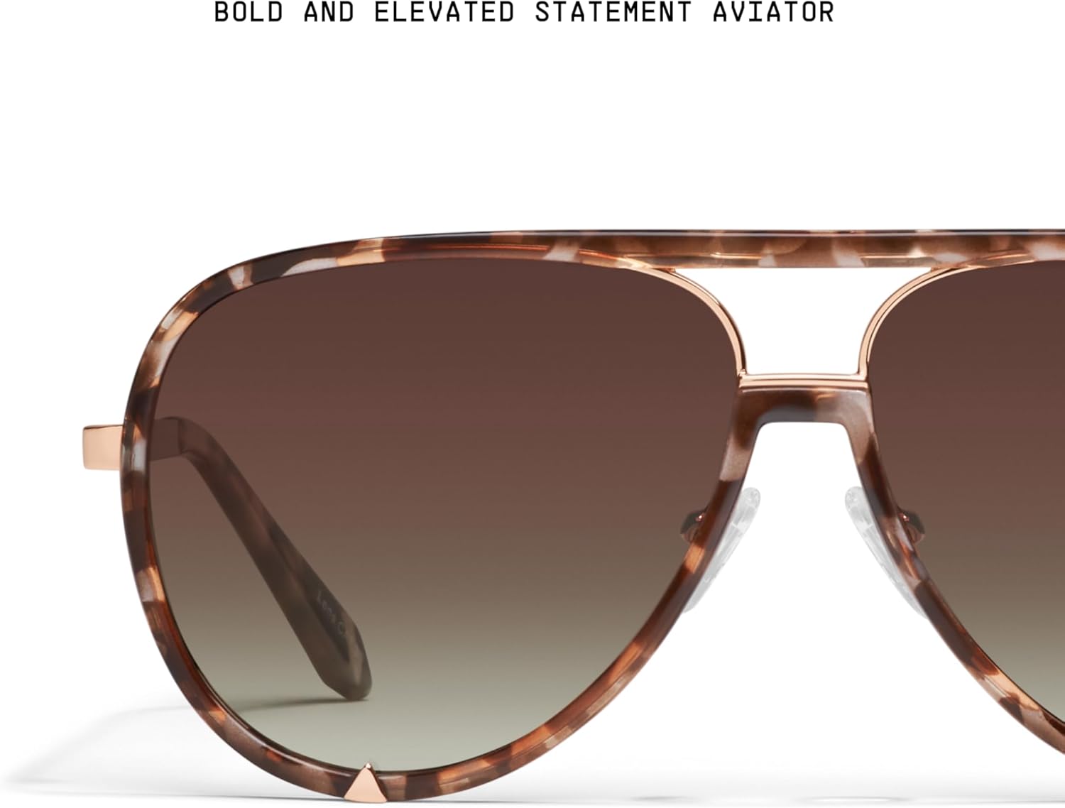 QUAY - Women's Sunglasses, Oversized Aviator Shades, UV Protection Lenses - Image 3