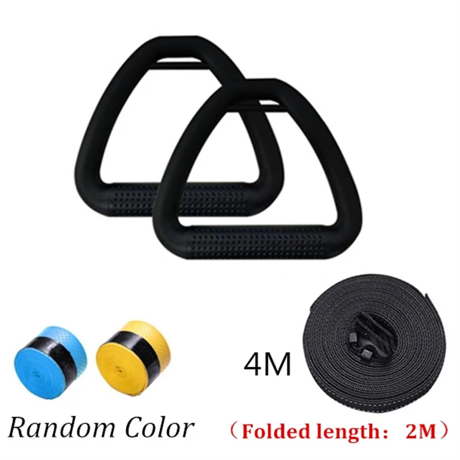 Anello da Ginnastica Anelli da Ginnastica con Cinghie Regolabili for Adulti e Bambini, Allenamento for la Forza di Tutto Il Corpo, trazioni, Esercizi di Fitness per Sport E Fitness