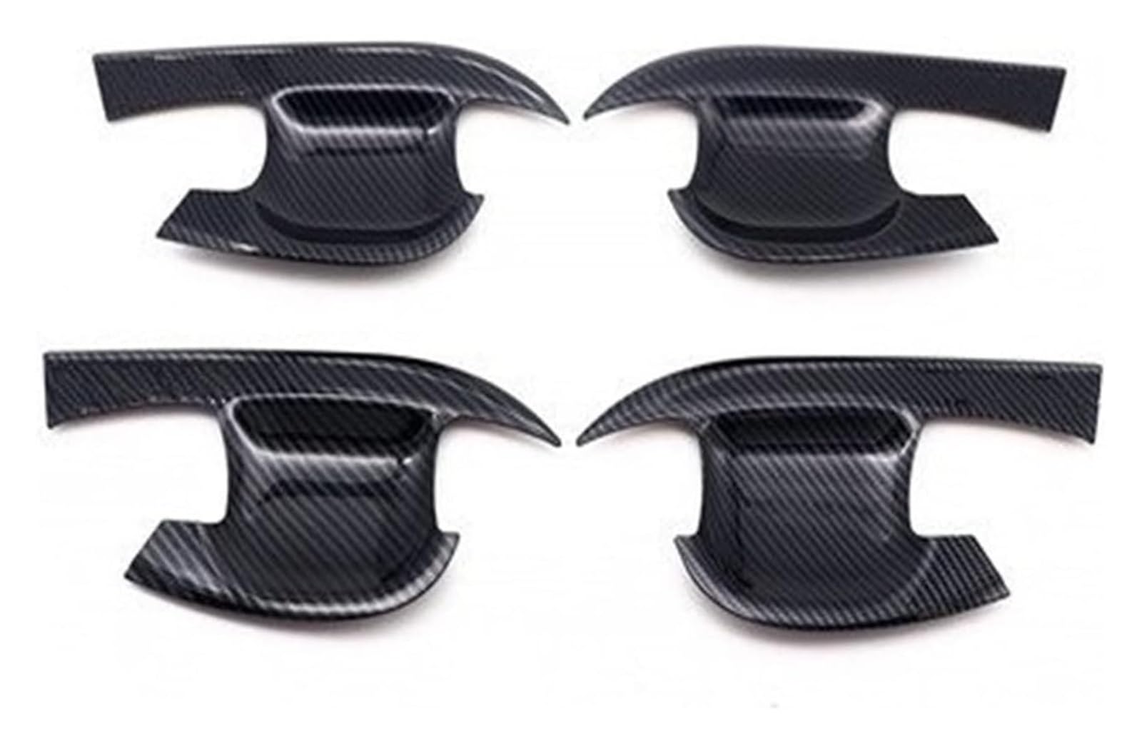 Qwqthgs 6 Car Exterior Door Handle Cap For Kia For Sportage R 2018 2019 Abs Door Handle Bowl Cover Anti-Scratch Protection Decoration(6)