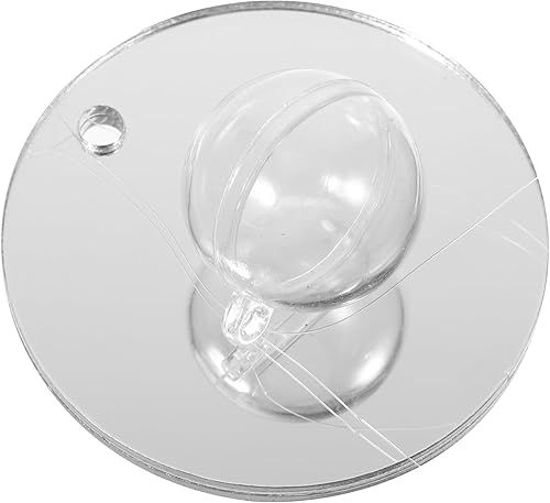 Miniatura 6 de Espejo flotante Betta de entrenamiento Betta espejo de ejercicio Betta acrílico con bola flotante, espejo de tanque de peces para Betta Betta Fish